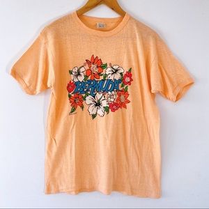 Eve McPhee “Bermuda” Vintage travel T-Shirt L 100 cotton